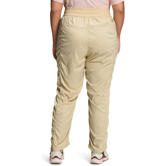 NWT The North Face Aphrodite 2.0‎ Aviator Beige Shirred Pants XL - Picture 2 of 9